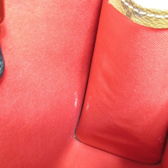 LOUIS VUITTON On The Go MM Tote Bag  Monogram Giant canvas Brown Used LV - Picture 5 of 11